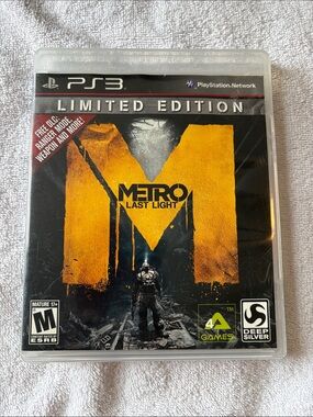 Sony Metro: Last Light Limited Edition CIB Excellent condition